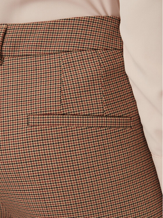 Marella Marella Текстилни панталони Fuoco1 2623136172 Светлокафяв Regular Fit