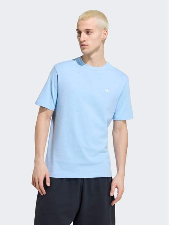 adidas adidas T-Shirt 164741 Niebieski jasny Regular Fit