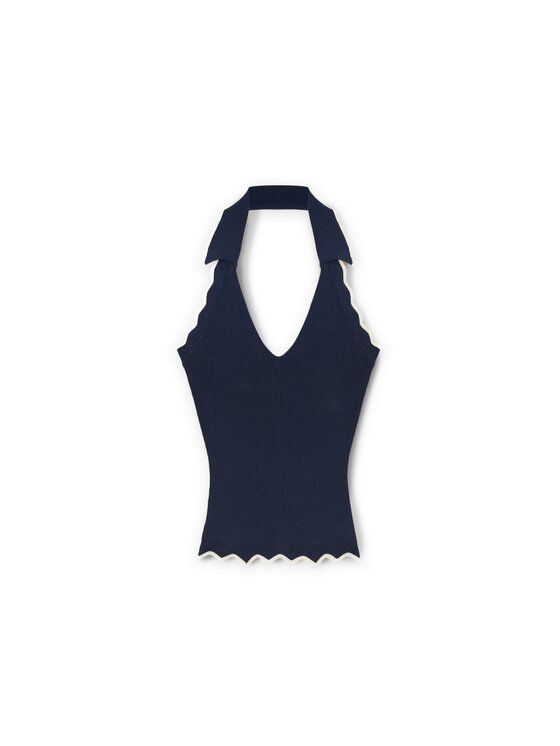 Motivi Motivi Kardigan G313W003354N0Z4 Niebieski Slim Fit