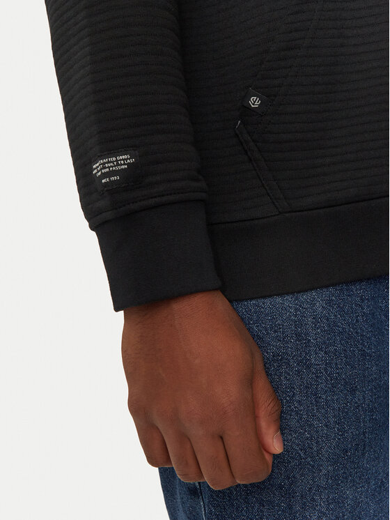 INDICODE INDICODE Felpa Yalom 55-677 Nero Regular Fit