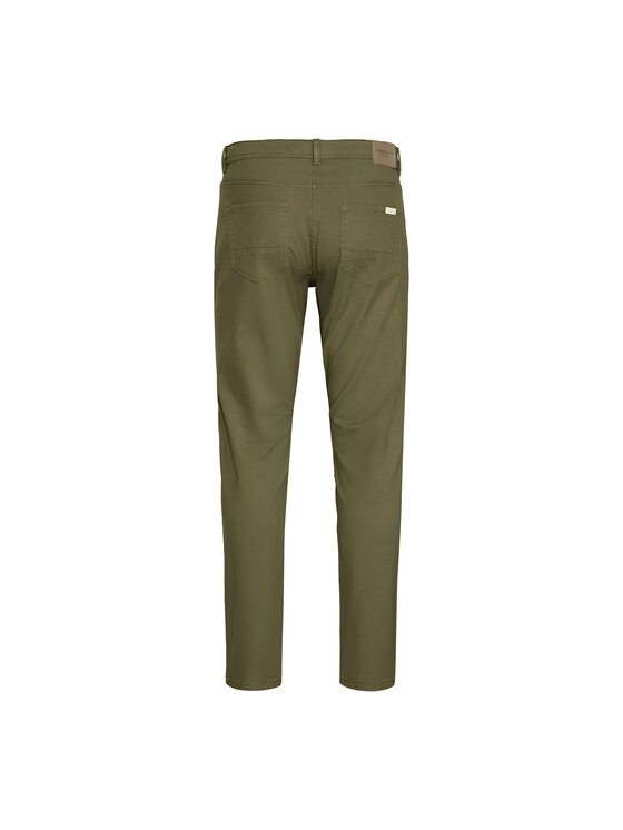Blend Blend Pantaloni di tessuto 20717888-190515 32 Verde Regular Fit