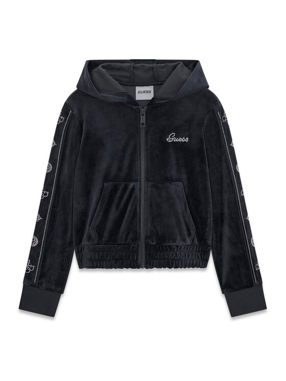 Guess Guess Μπλούζα J6BQ15 K7263 Μαύρο Regular Fit