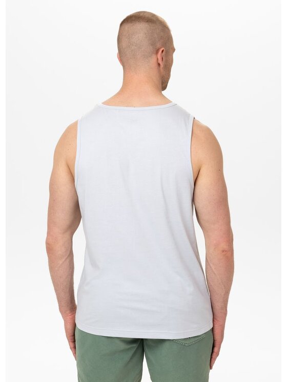 PITBULL PITBULL Tank top Coolmax SCOTT Biały Regular Fit