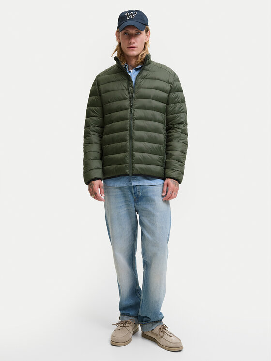 Jack & Jones Jack & Jones Kurtka przejściowa Bradley 12280971 Zielony Regular Fit