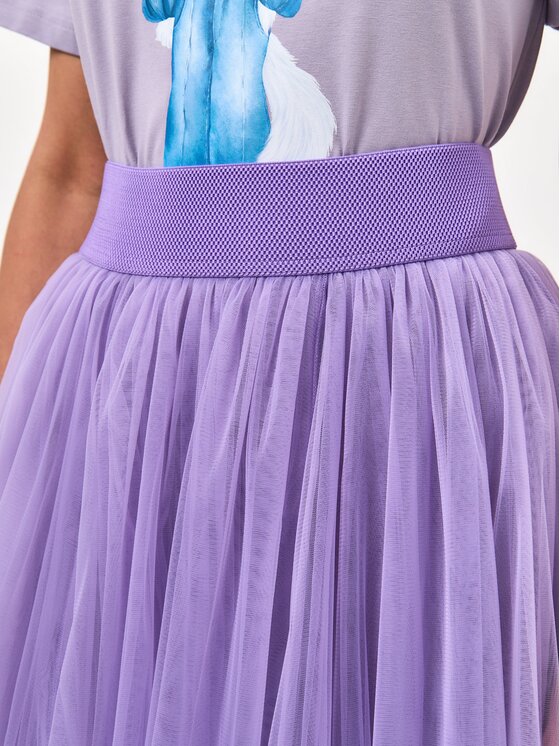 CAT by maniita lacitta CAT by maniita lacitta Spódnica midi Women's skirt Princess Fioletowy Regular Fit