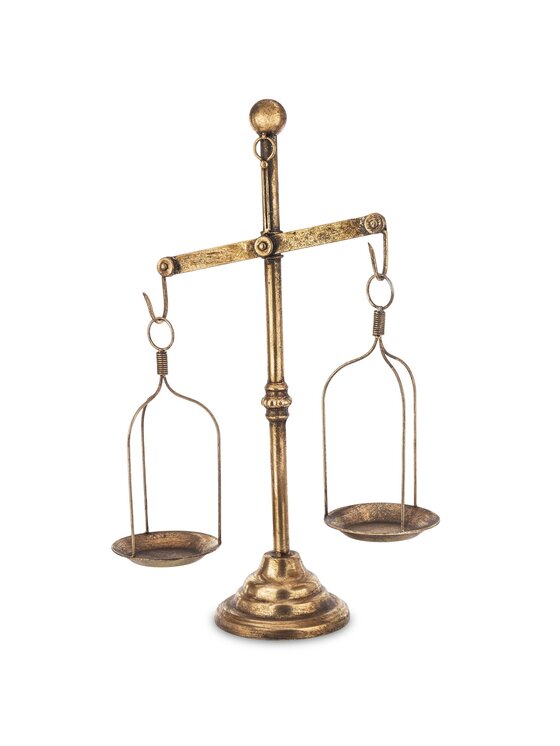 MIAhome MIAhome Figurka waga szalkowa LIBRA Złoty