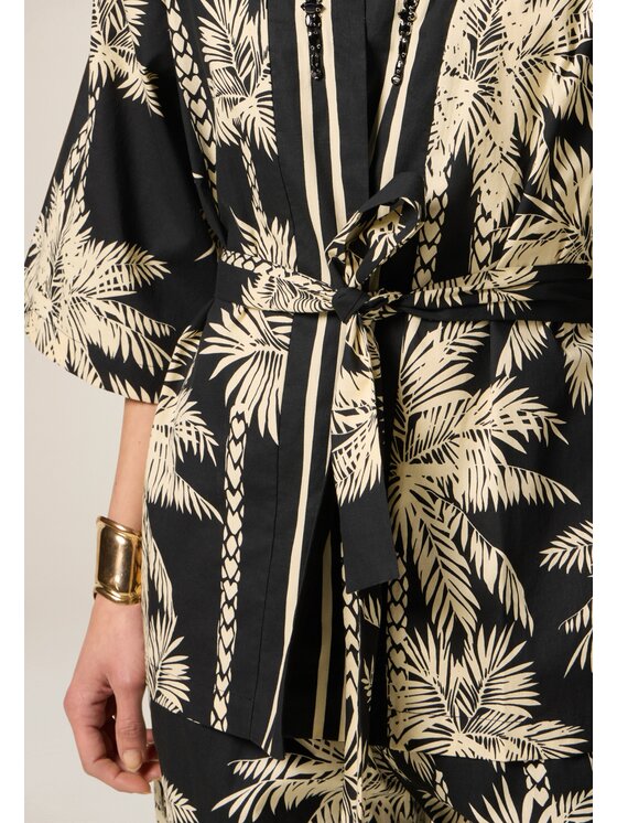 Oltre Oltre Blusa 2466J200706N0R2 Nero Baggy Fit