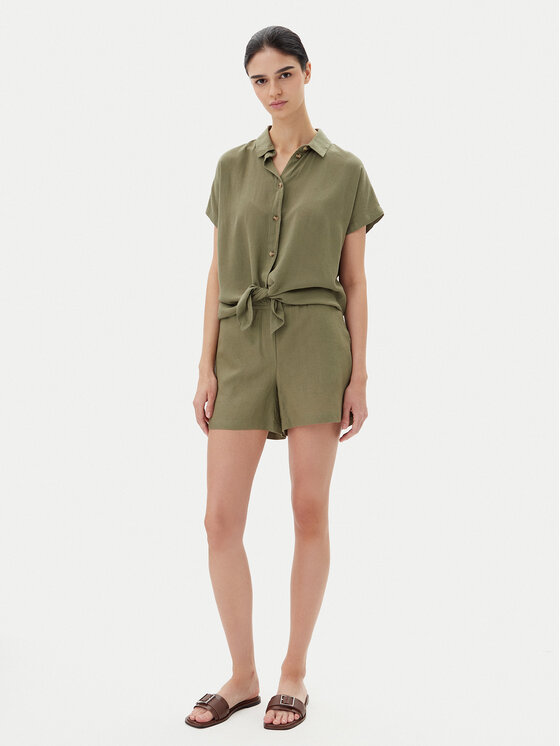 Vero Moda Vero Moda Košeľa Thea 10333794 Zelená Loose Fit