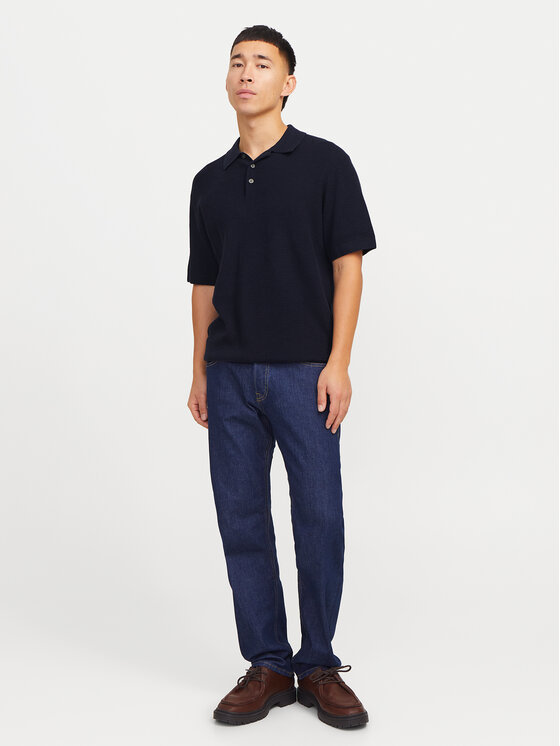Jack&Jones Jack&Jones Polo Cooper 12271483 Tamnoplava Regular Fit