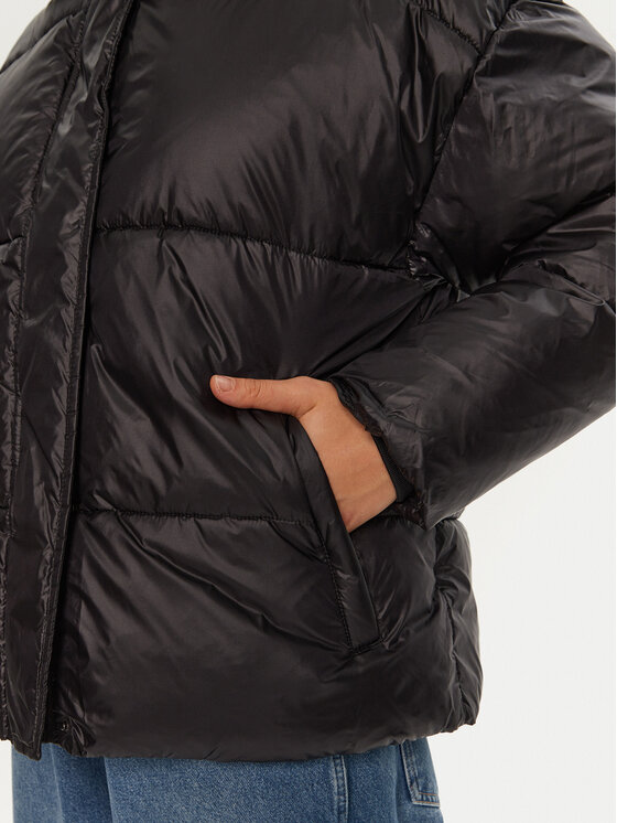 Athlecia Athlecia Žieminė striukė Moriarty EA243302 Juoda Regular Fit