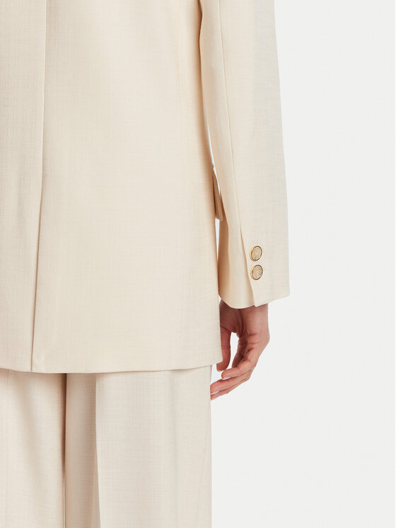 Simona Corsellini Simona Corsellini Sakoi P25CPGI00701 Écru Regular Fit