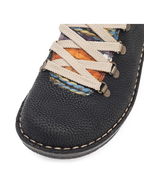 Rieker Rieker Botine 73343-00 Negru