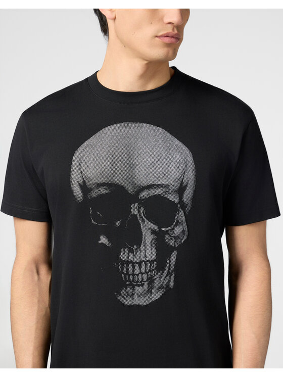 PHILIPP PLEIN PHILIPP PLEIN T-Shirt 30541 Czarny Regular Fit