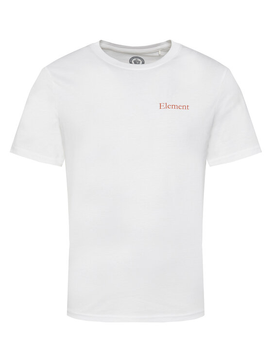 Element Element Marškinėliai Sbxe Bee ELYZT00487 Balta Regular Fit