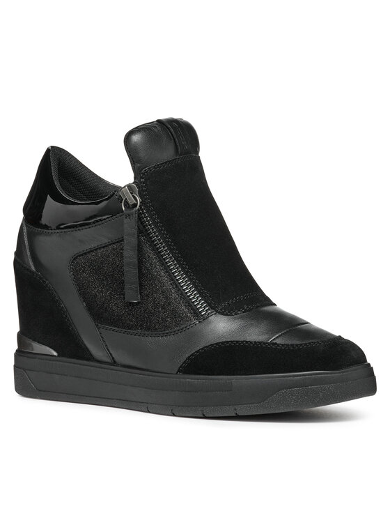 Geox Geox Αθλητικά D Maurica D35PRA 085TC C9999 Μαύρο