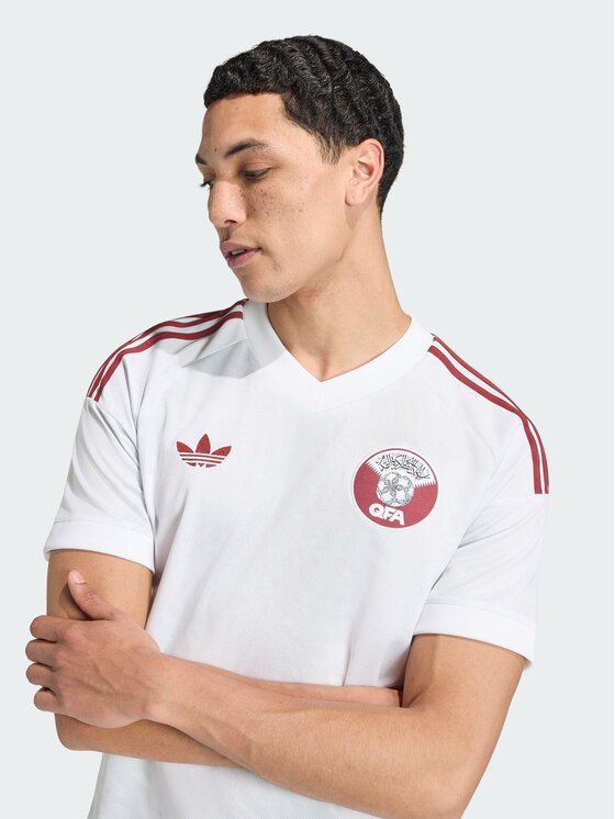 adidas adidas Koszulka techniczna 165845 Biały Slim Fit