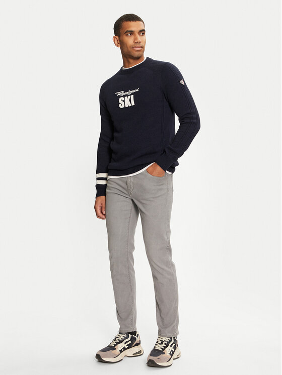 Rossignol Rossignol Sweater RLMMO11 Sötétkék Regular Fit