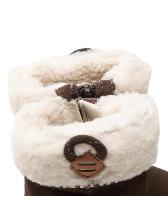 Clarks Clarks Ботуши Crown Loop T 261613756 Кафяв