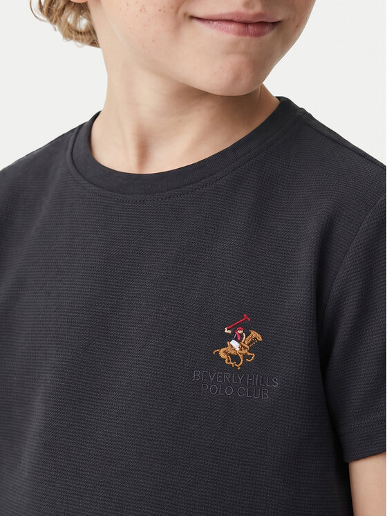 Beverly Hills Polo Club Beverly Hills Polo Club Marškinėliai P-SS26B-TS0131 Tamsiai mėlyna Regular Fit