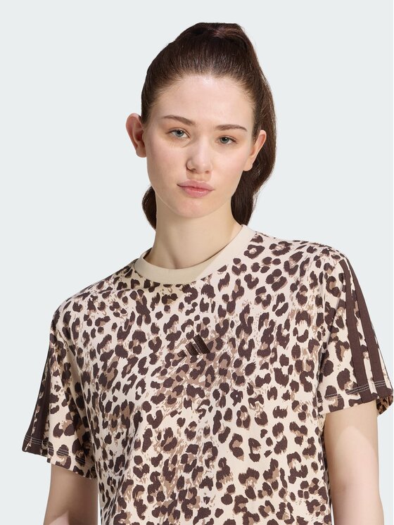 adidas adidas Tricou Seasonal Essentials Animal Print Colorat Regular Fit