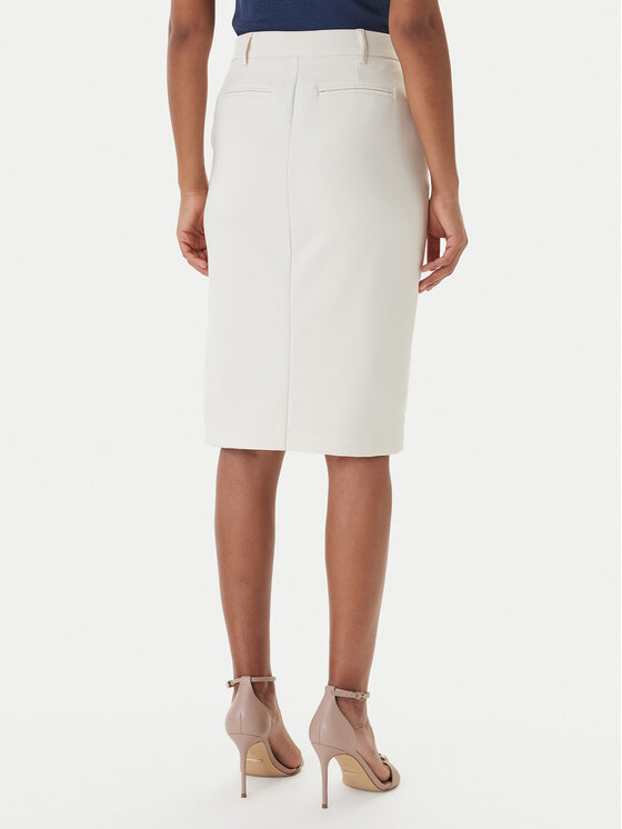 Fracomina Fracomina Φούστα midi FR26SG2012W42901 Καφέ Regular Fit