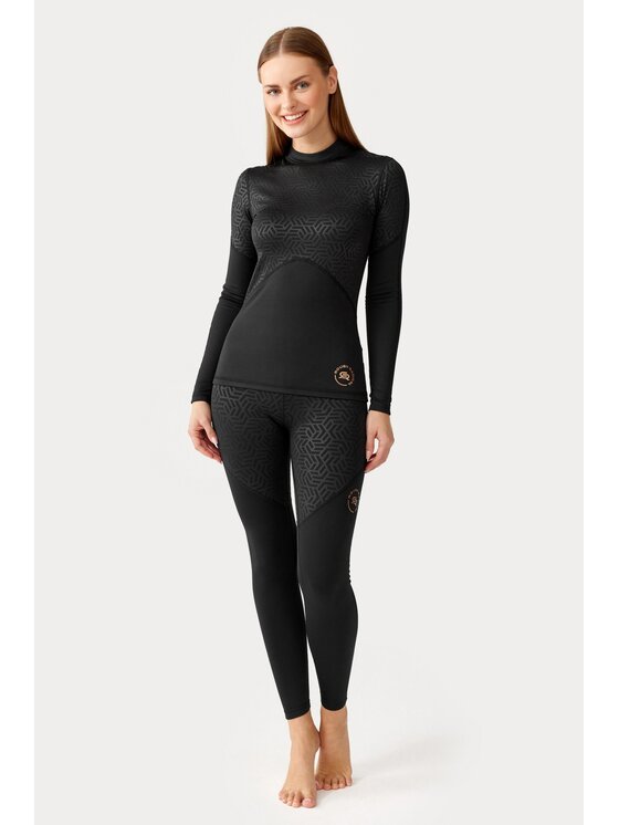ROUGH RADICAL ROUGH RADICAL Set di biancheria intima termica IMPRESSION Nero