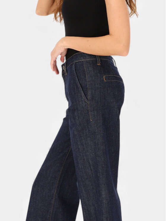 L’AF L’AF Jeansy Clover Granatowy Regular Fit