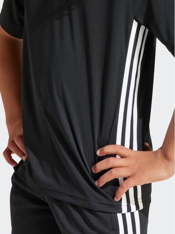 adidas adidas Koszulka techniczna Tiro 24 Jersey Kids Czarny Regular Fit