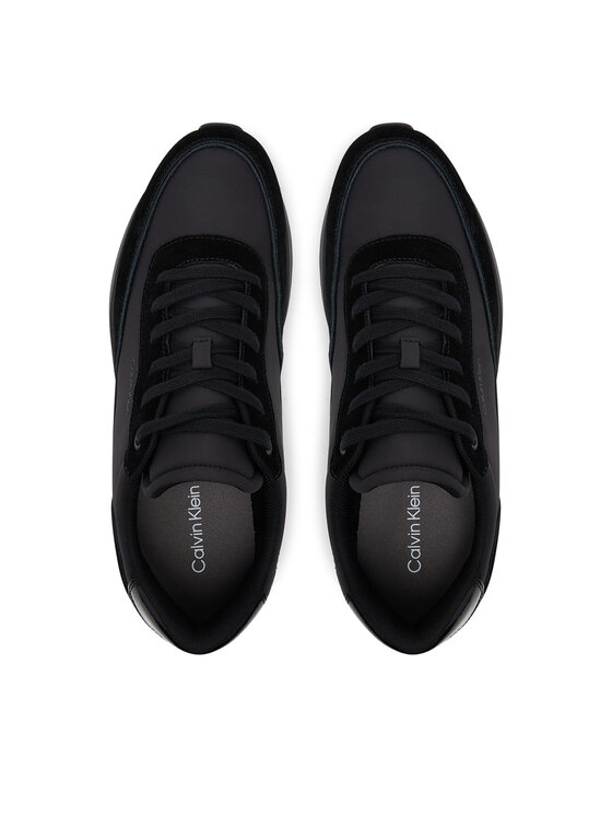 Calvin Klein Calvin Klein Sneakersy Low Top Lace Up Repreve Mix HM0HM01714 Czarny