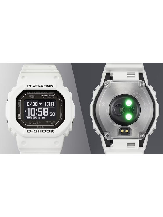 Casio Casio Zegarek DW-H5600-7ER Biały