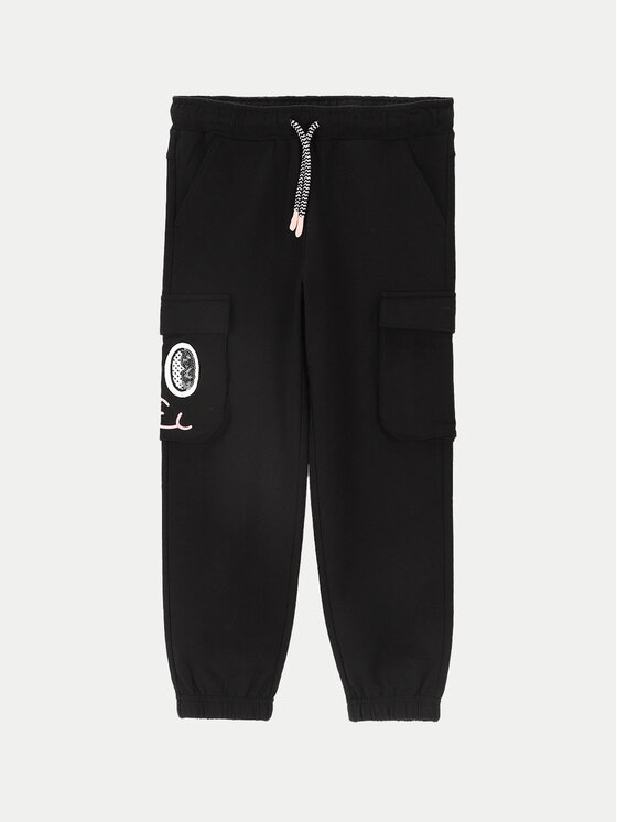 Coccodrillo Pantaloni da tuta ZC4120102CGK Nero Regular Fit, taglia : 98