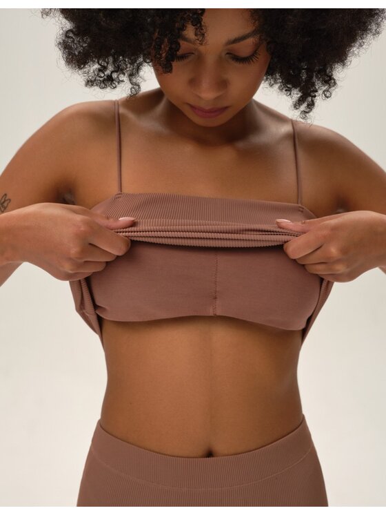 Esotiq Esotiq Top 42036 Beżowy Anatomic Fit