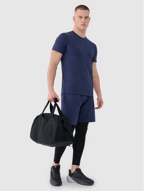 4F 4F Funkčné tričko 4FWSS25TFTSM1344-30M Tmavomodrá Regular Fit