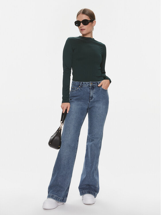 JDY JDY Блузка Filipa 15305339 Зелений Slim Fit