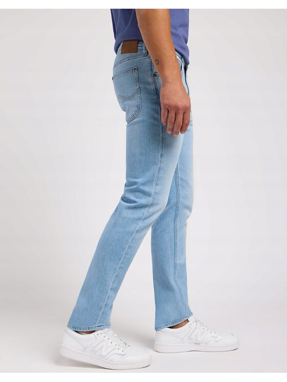 Lee Lee Jeansy Daren Zip Fly Niebieski Regular Fit