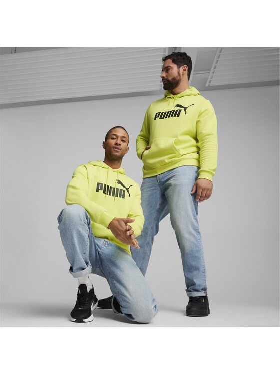 Puma Puma Bluza 586687 Żółty Regular Fit
