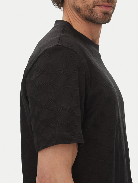 BOSS BOSS Majica 50538184 Črna Relaxed Fit