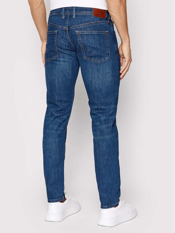 Pepe Jeans Pepe Jeans Jeansy PM206322 Granatowy Slim Fit