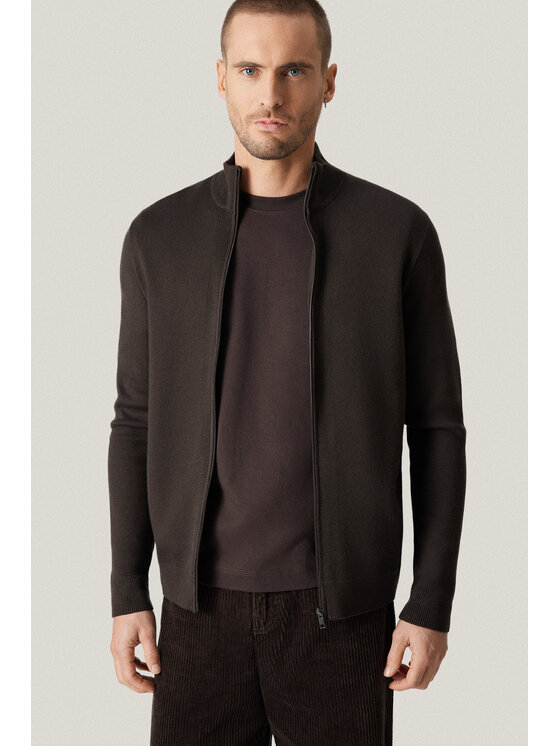 Próchnik Próchnik Sweter PM19 SW073225000125 Brązowy Regular Fit