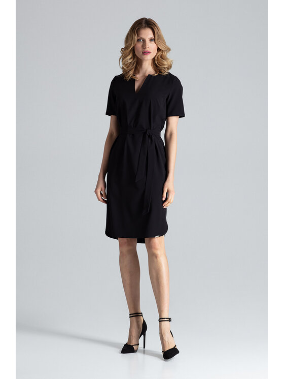FIGL FIGLFIGL Vestito M669 Nero Regular Fit
