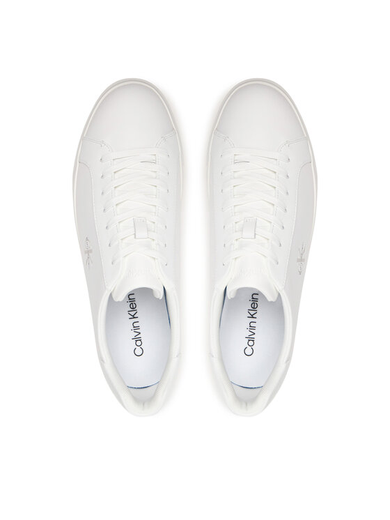 Calvin Klein Calvin Klein Laisvalaikio batai Low Prof Cupsole Lth HM0HM02123 Balta
