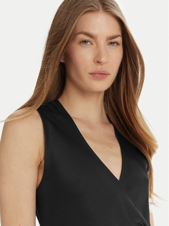 Marella Marella Koktejlové šaty Titano 2513221053 Černá Regular Fit
