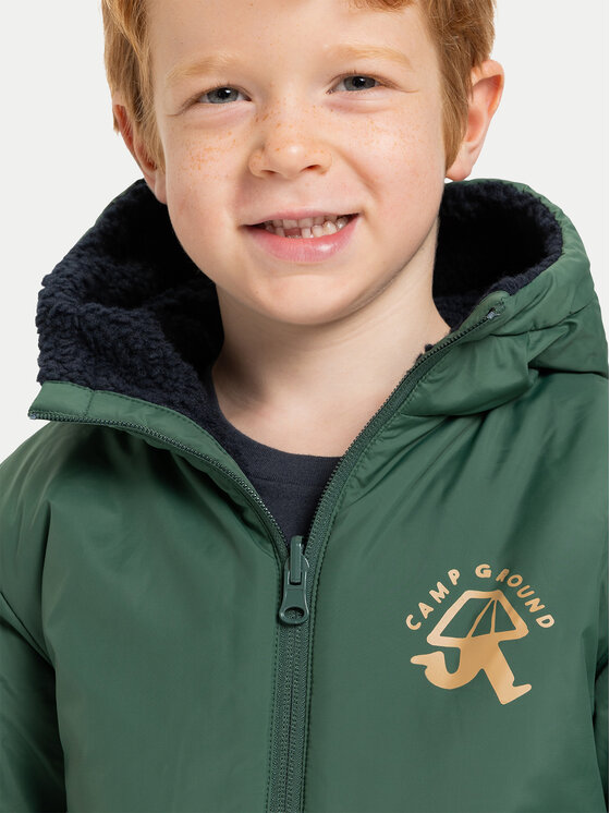 Quiksilver Quiksilver Zimní bunda Reversible All Seas EQKJK03129 Zelená Regular Fit