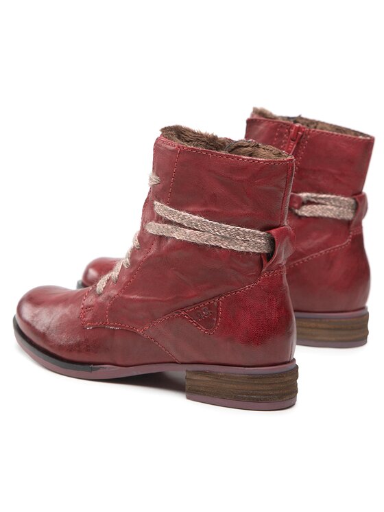 Josef Seibel Josef Seibel Черевики Sanja 18 76518 VL160 410 Бордовий