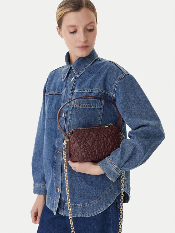 TOUS TOUS Ročna torba Puffy Bear 2002305021 Bordo rdeča