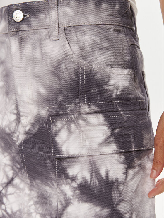 Gestuz Gestuz Fustă de blugi Kala 10909057 Gri Regular Fit
