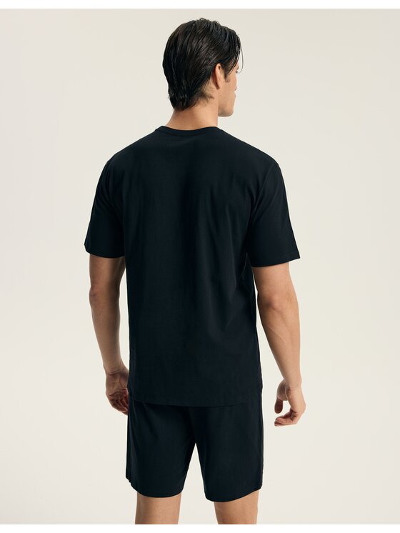Henderson Henderson Piżama 44052 Czarny Regular Fit