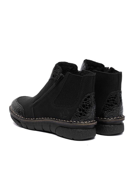 Rieker Rieker Stiefeletten 73355-00 Schwarz