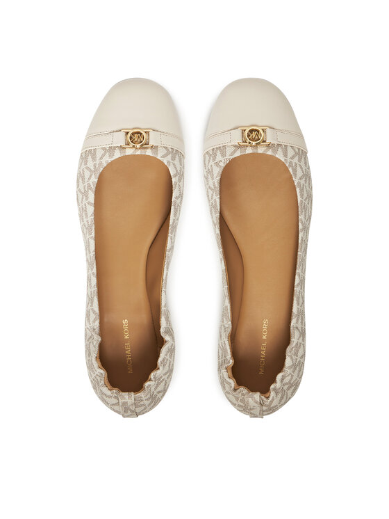 MICHAEL Michael Kors MICHAEL Michael Kors Ballerine Mandy 40S5MAFP1B Écru