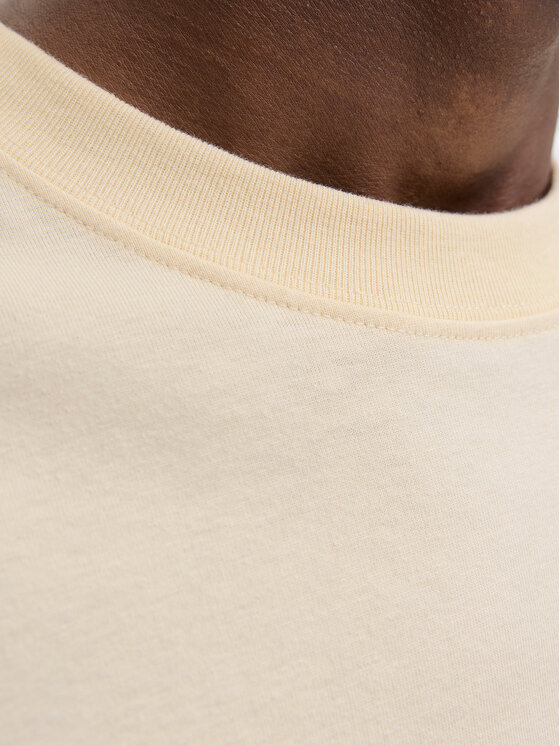 Jack&Jones Jack&Jones T-krekls Norrebro 12282892 Écru Relaxed Fit